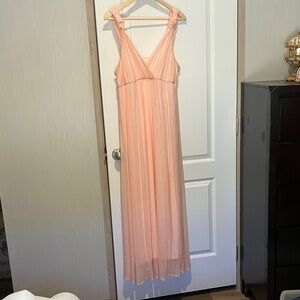 H&M Light Coral Maxi Dress